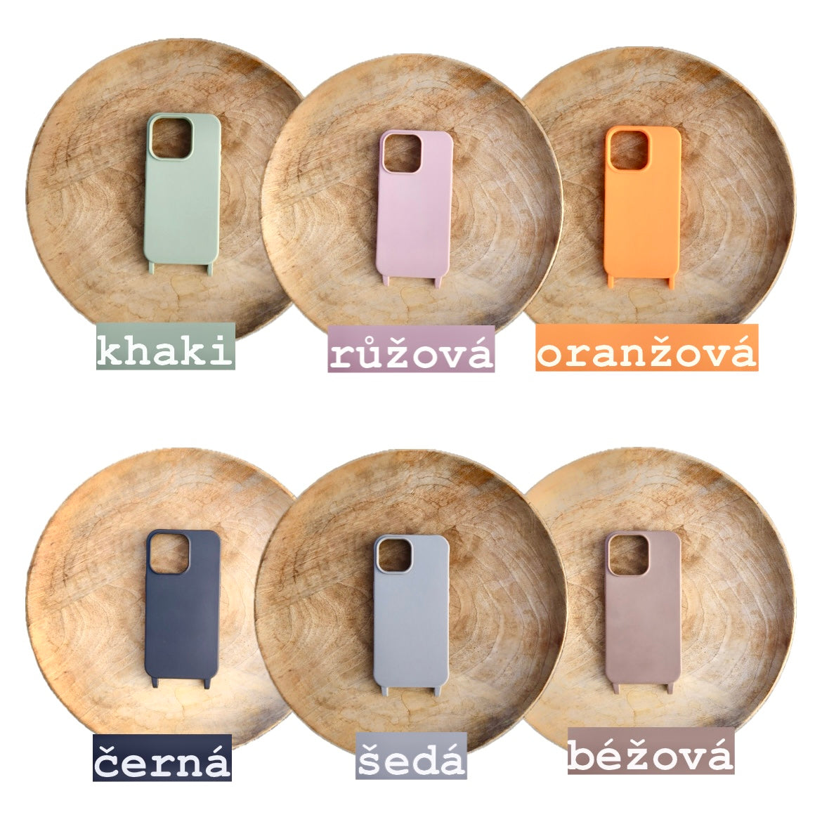 Paracordový CROSSBODY popruh s krytem na telefon 2.0
