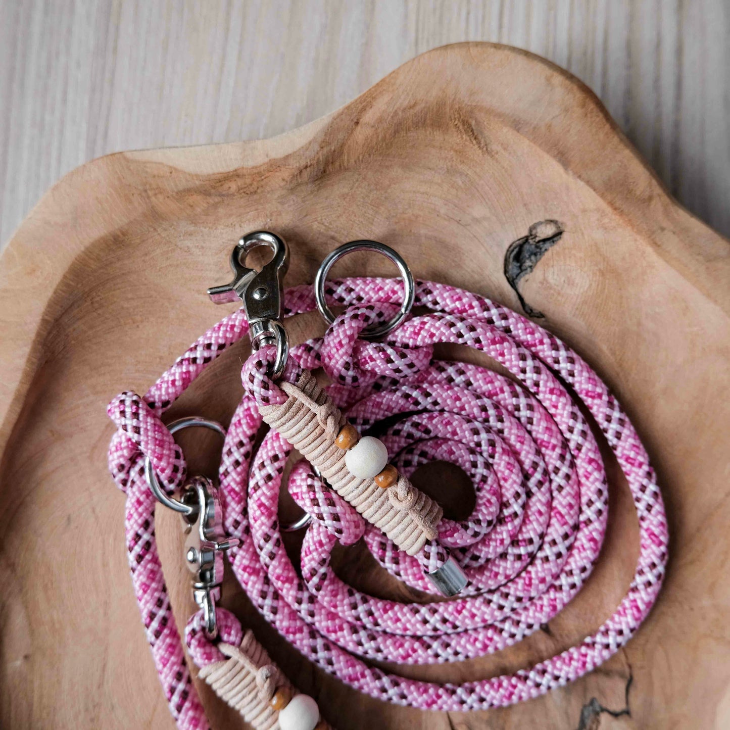 Přepínací lanové vodítko pro malé psy (6mm) / 2m