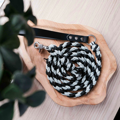 Paracordové vodítko s biothanovou ručkou / 2m