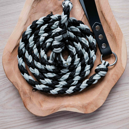 Paracordové vodítko s biothanovou ručkou / 2m