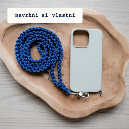Paracordový CROSSBODY popruh na destičce pod kryt