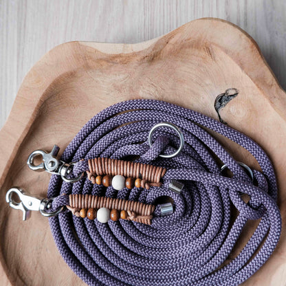 Přepínací lanové vodítko pro malé psy (6mm) / 2,7m