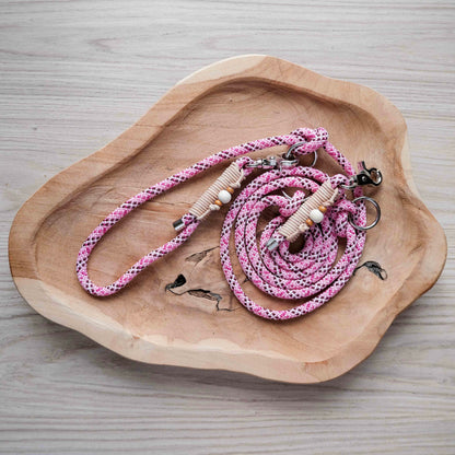 Přepínací lanové vodítko pro malé psy (6mm) / 2m