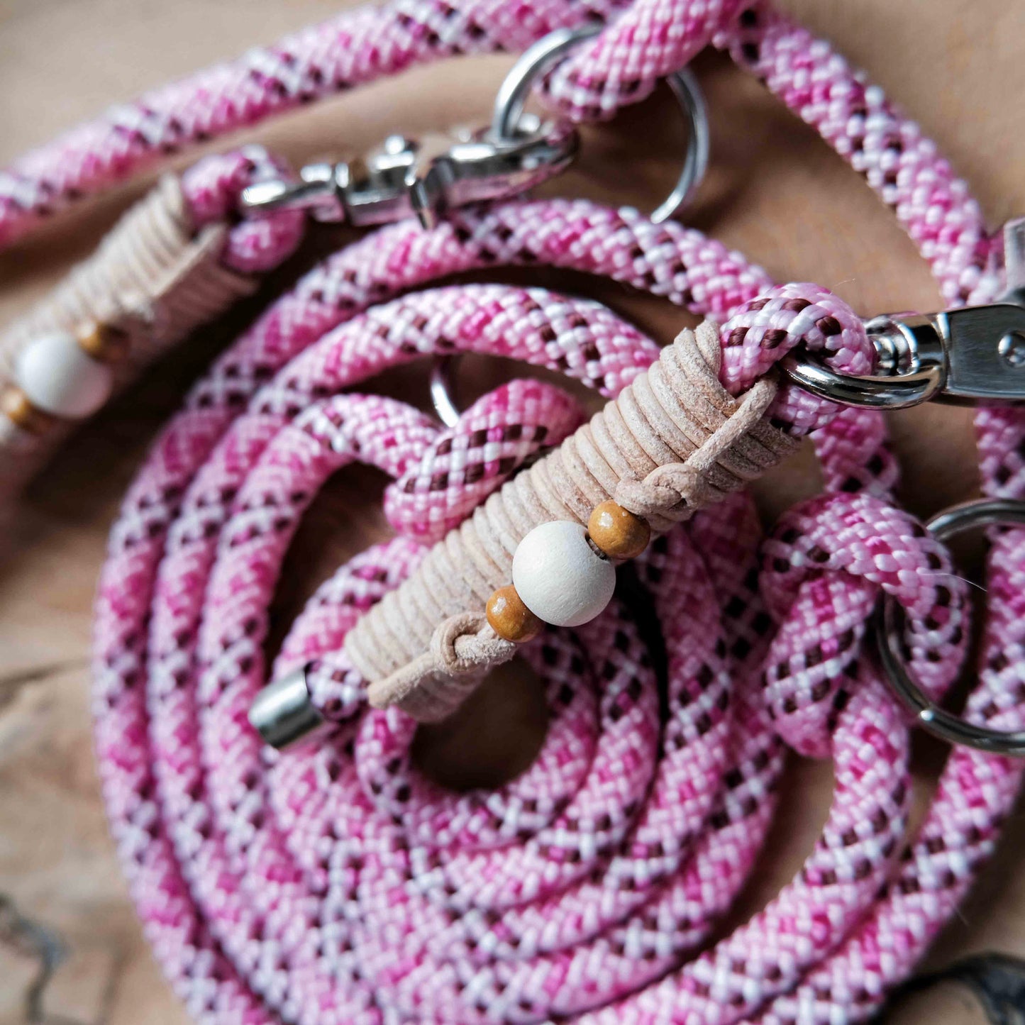 Přepínací lanové vodítko pro malé psy (6mm) / 2m